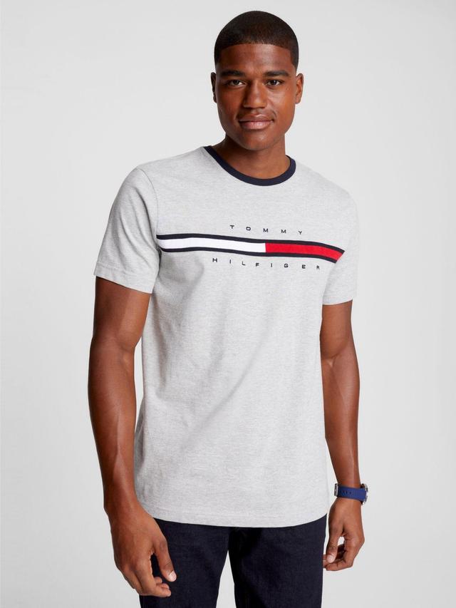 Tommy Hilfiger Men's Flag Logo Ringer T-Shirt Product Image