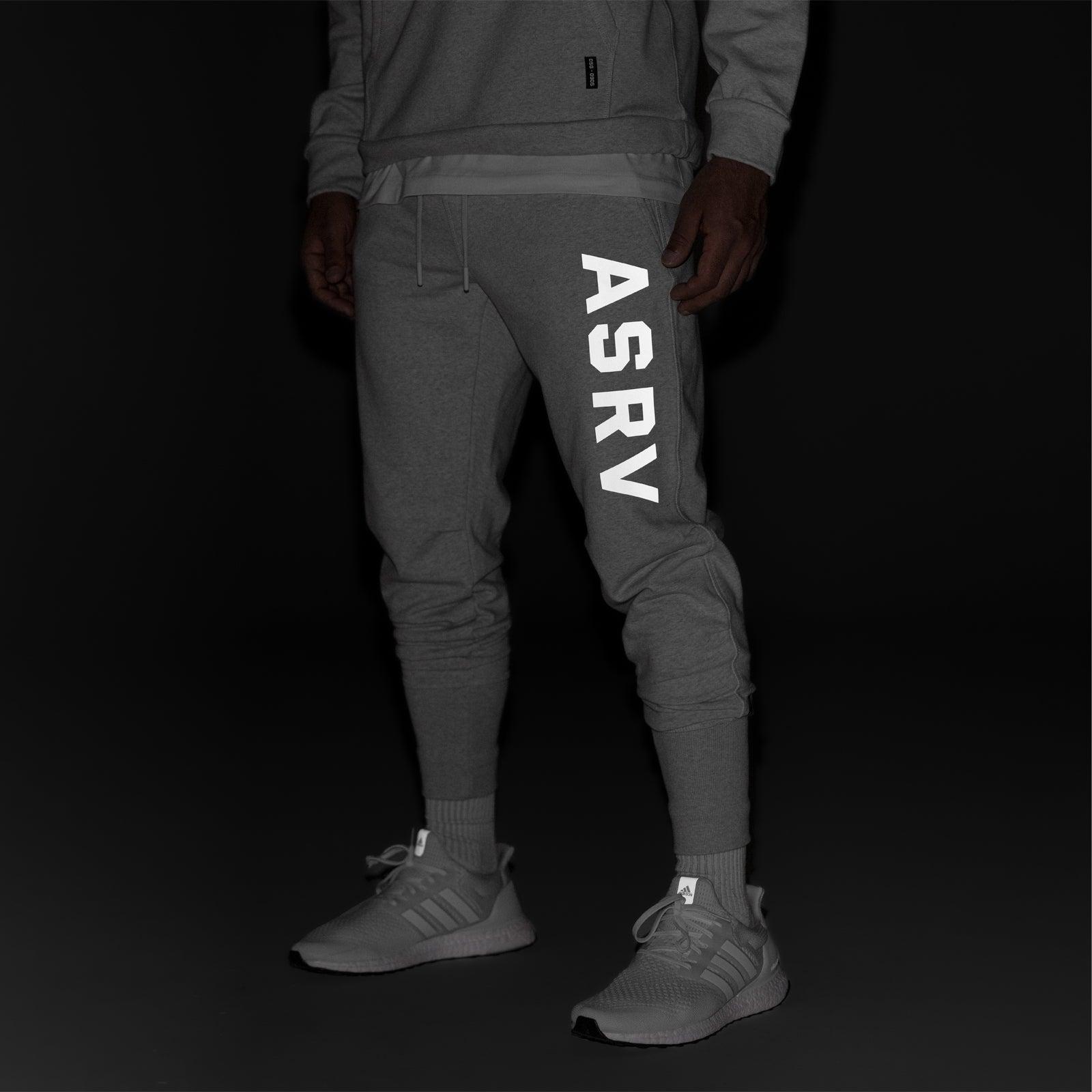 0915. Tech-Terry™ High Rib Jogger - Heather Grey "ASRV" Product Image