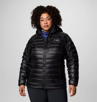 Columbia Women's Arctic Crest Down Hooded Jacket - Plus Size- Product Image