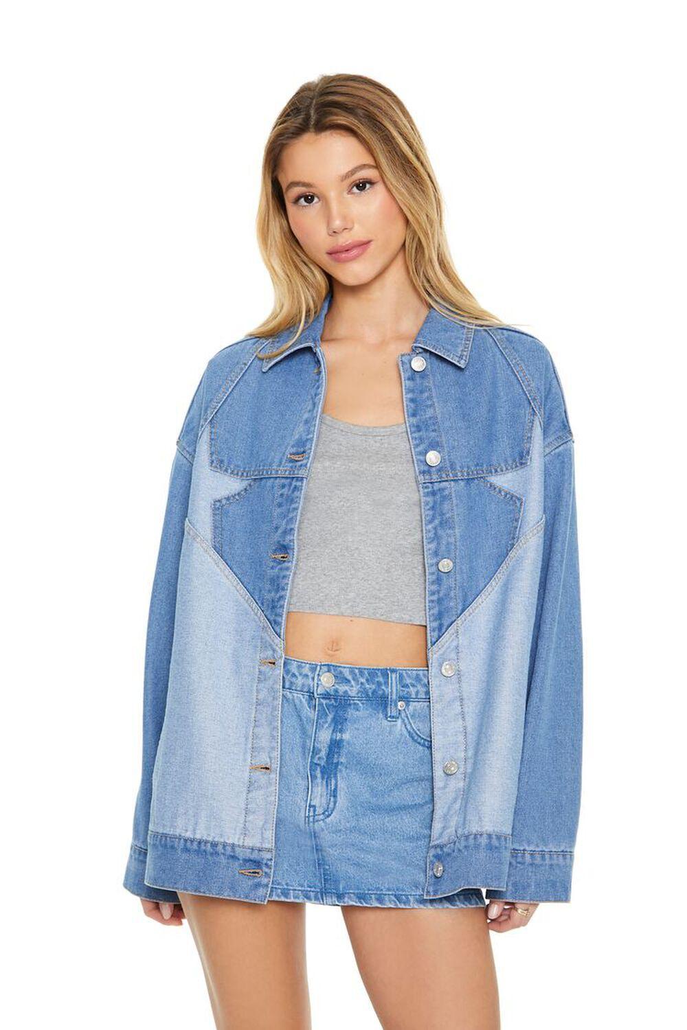 Star Denim Trucker Jacket | Forever 21 Product Image