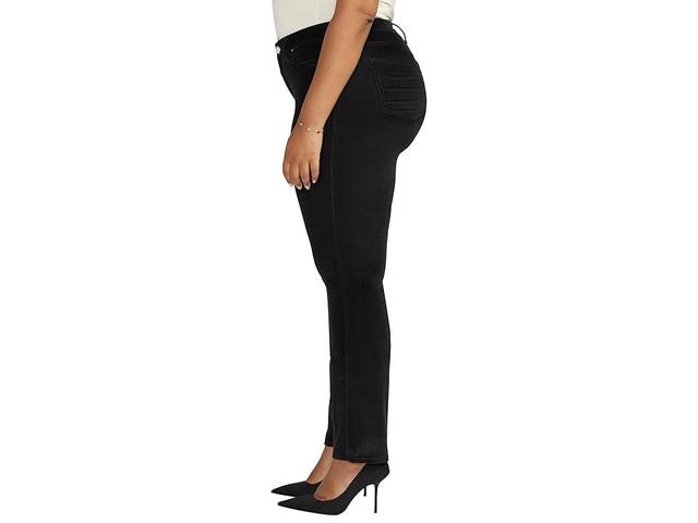 Jag Plus Size Ruby Mid Rise Straight Leg Pants Product Image