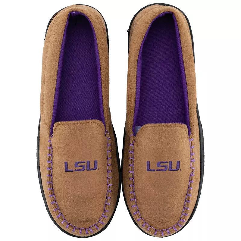 Mens ZooZatz LSU Tigers Moccasin Slippers Product Image