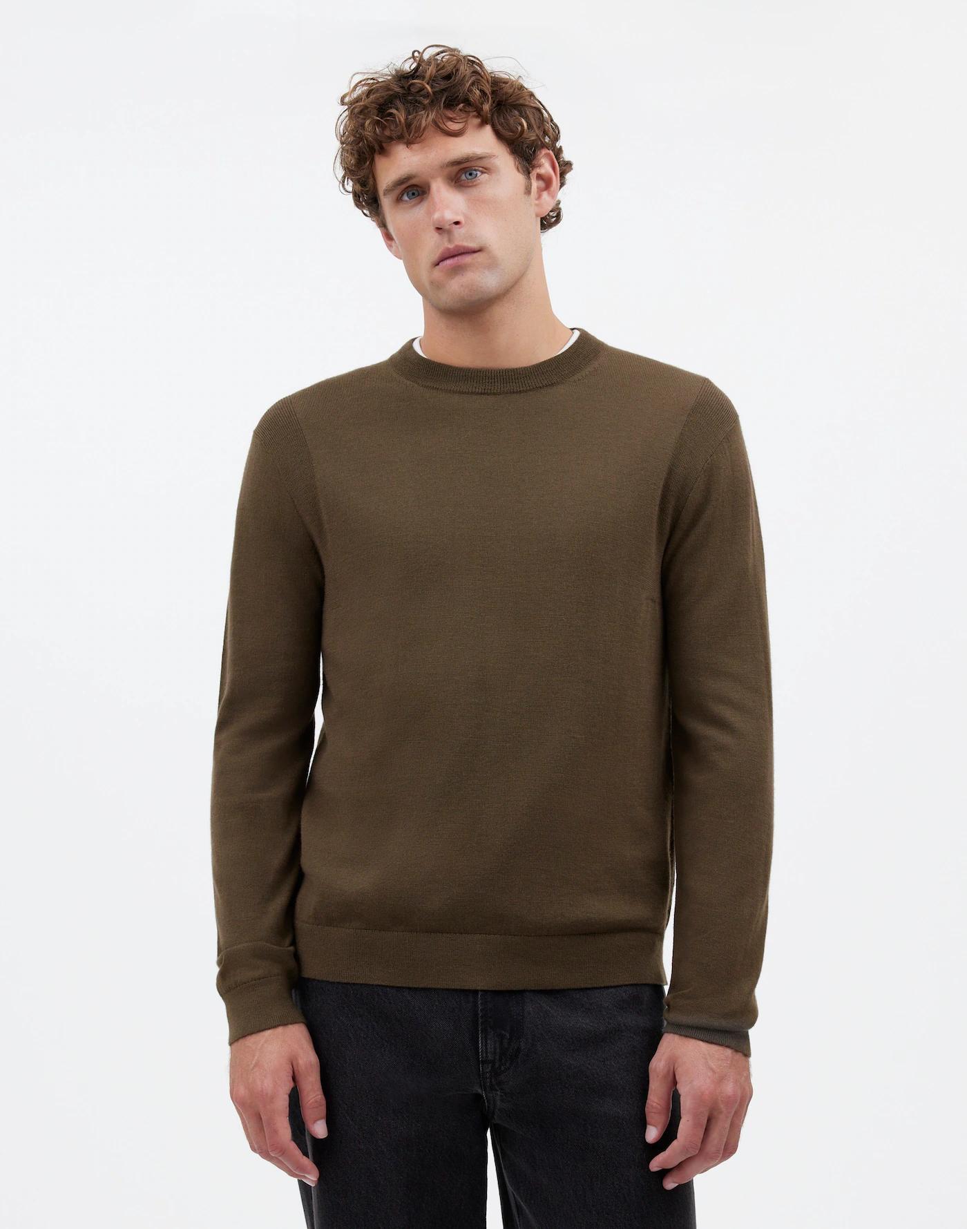 Merino Wool Crewneck Sweater Product Image