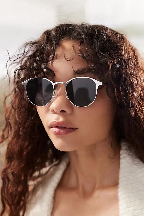 Urban Outfitters UO Essential Metal Half-Frame Sunglasses Womens at Urban Outfitters Product Image