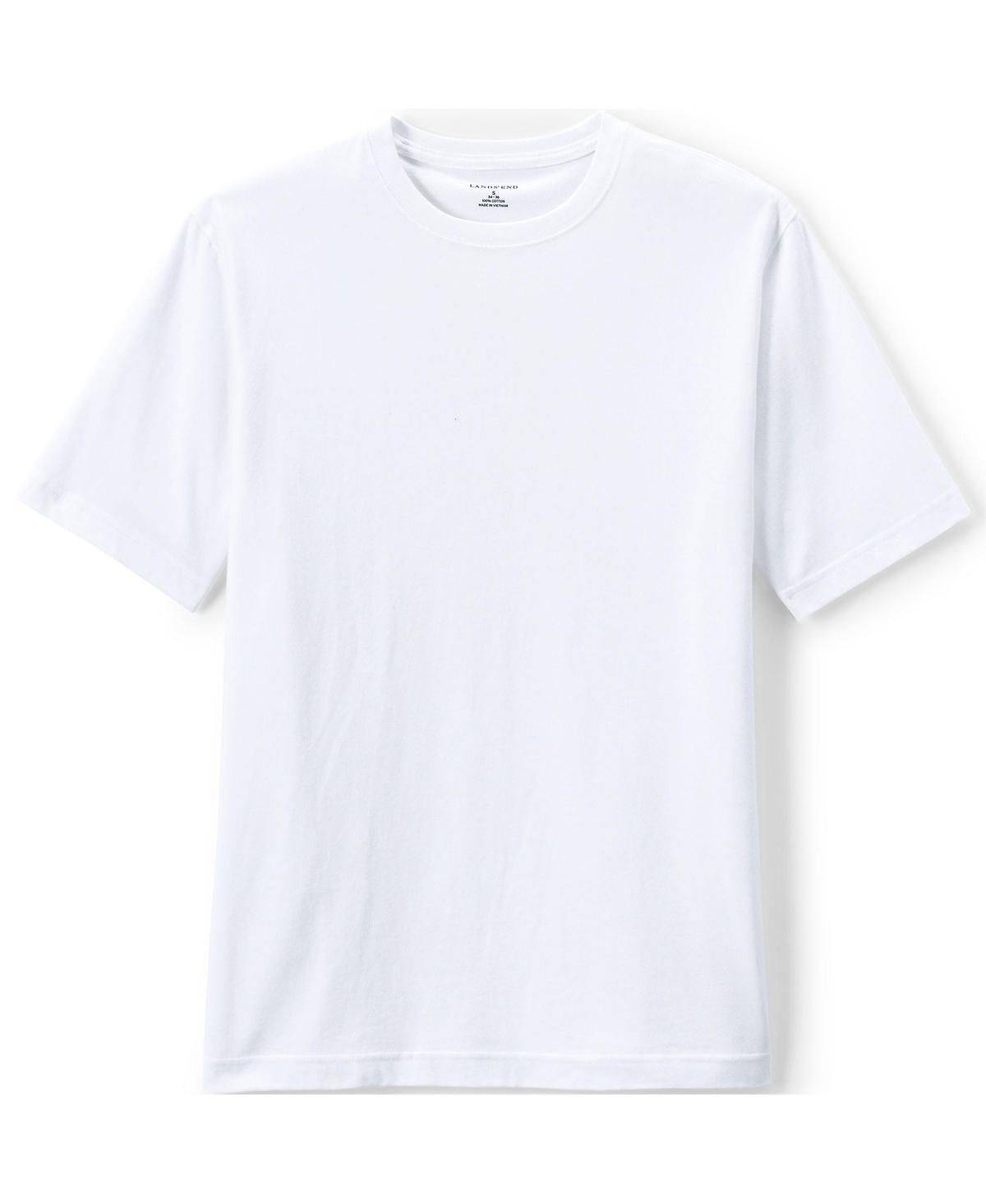 Lands End Mens School Uniform Short Sleeve Essential T-shirt Product Image