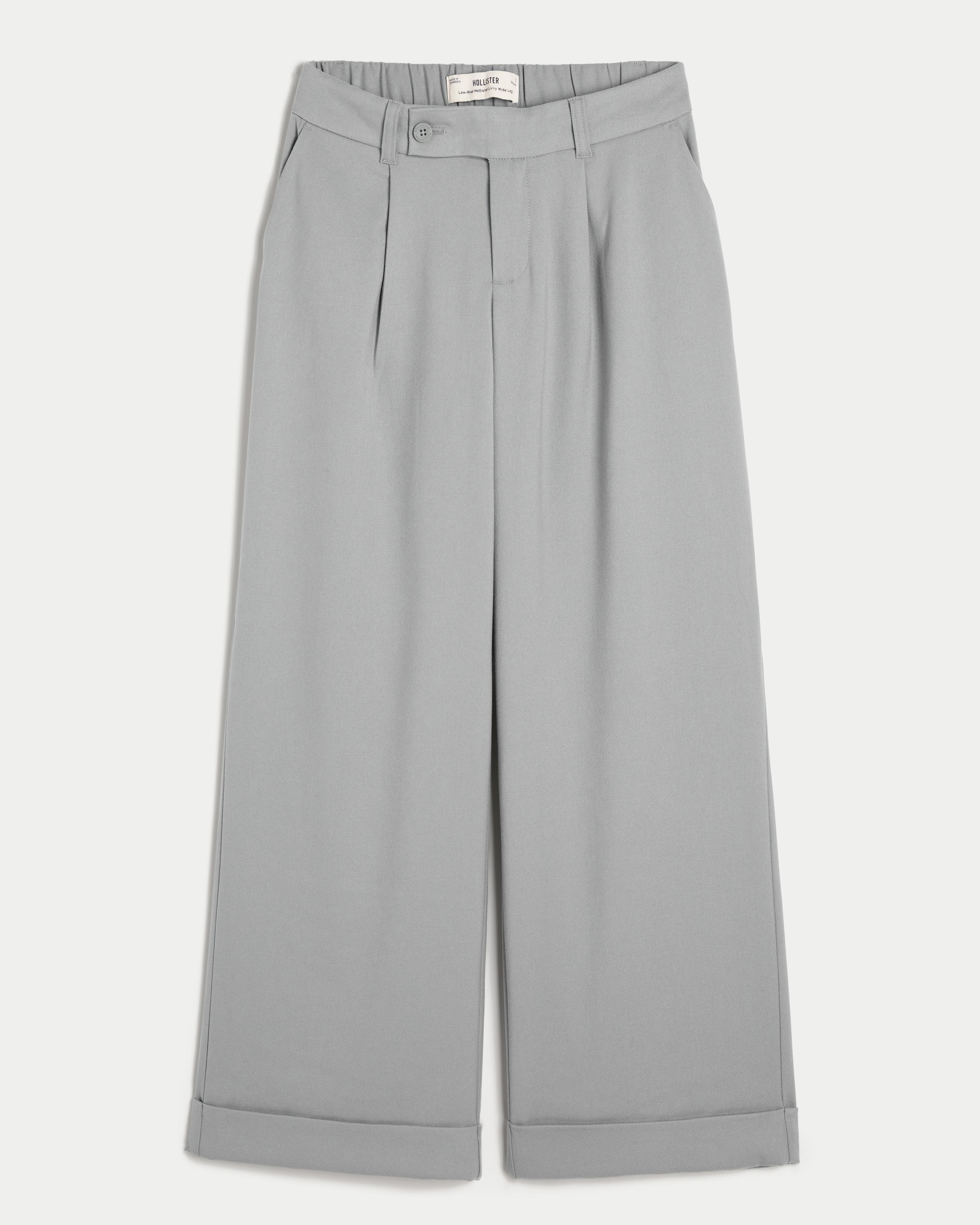 Hollister Livvy Low-Rise Wide-Leg Pants Product Image