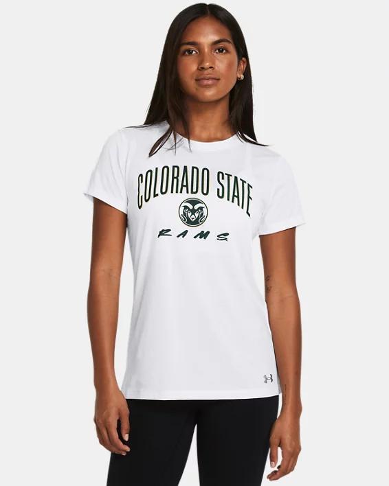 Womens UA Tech Collegiate Short Sleeve Product Image