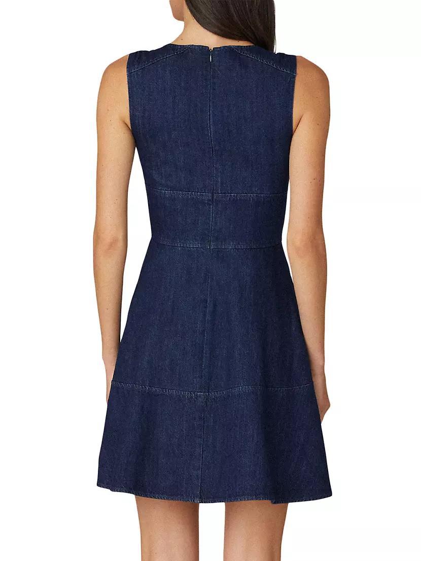 Presley Denim Ring Minidress Product Image