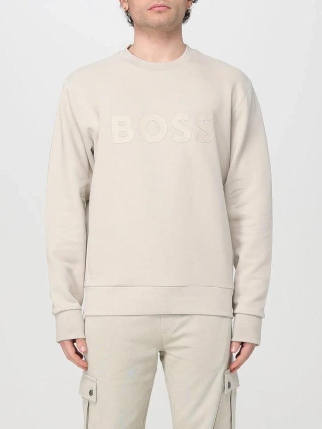 Sweatshirt Boss Men Color Beige Product Image