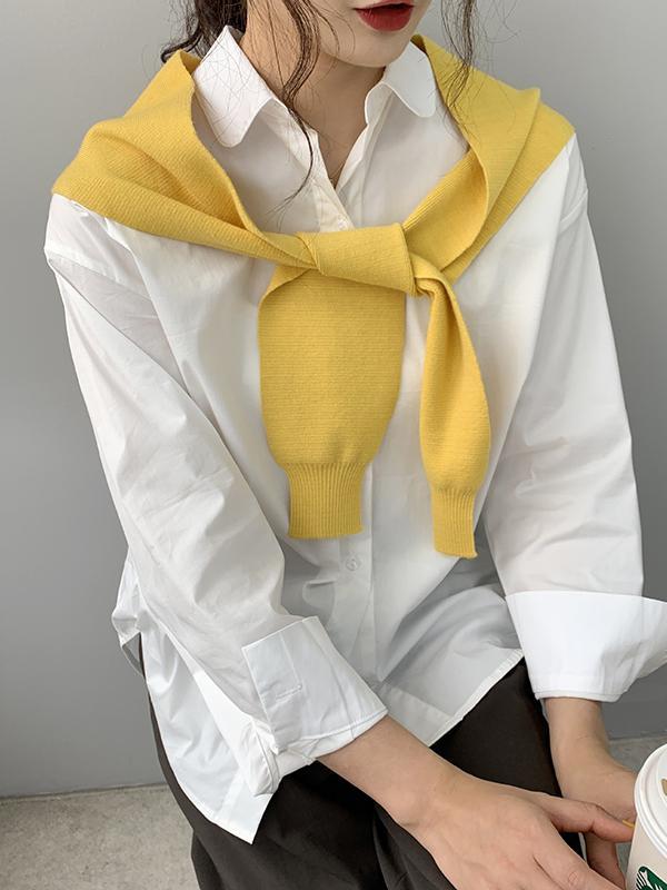 Simple Casual 5 Colors Shawl&Scarf Product Image