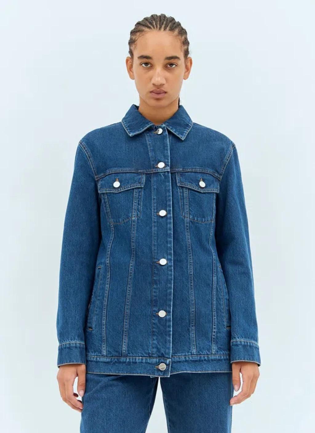 Classic Denim Jacket In Blue product image