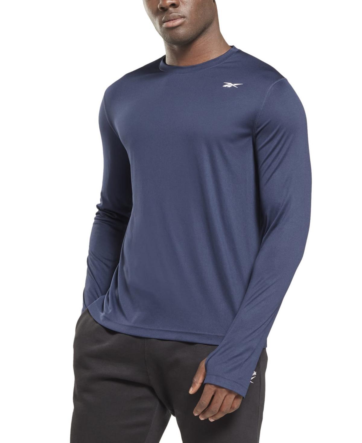 Reebok Mens Classic Fit Long-Sleeve Training Tech T-Shirt Product Image