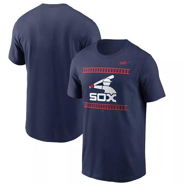 Mens Nike Chicago White Sox Cooperstown Collection Hometown T-Shirt Blue Product Image