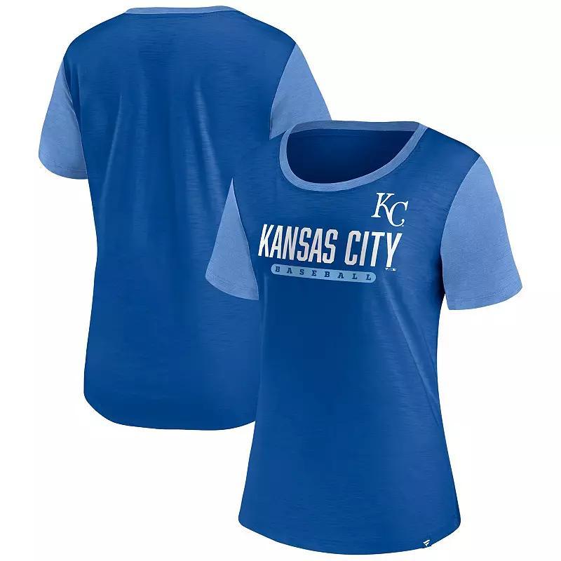 Womens Fanatics Branded Royal Kansas City Royals Mound T-Shirt Product Image