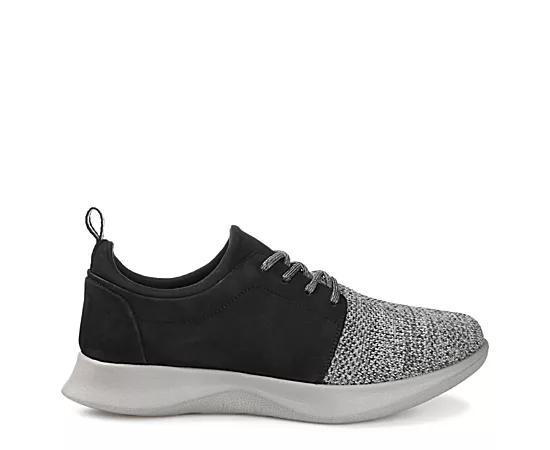 Thomas & Vine Hadden Knit Mens Leather Casual Sneakers Product Image