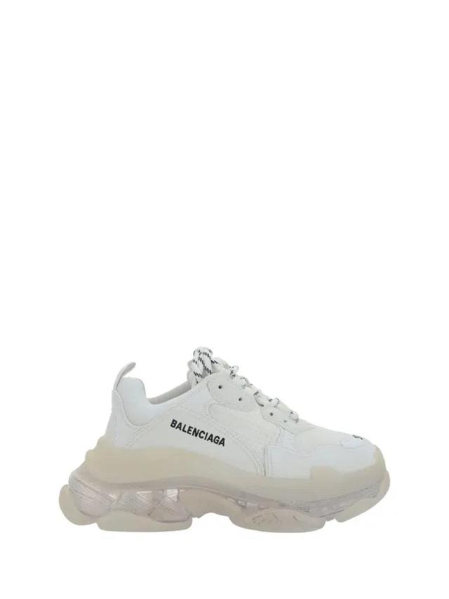 BALENCIAGA Triple S Sneaker In White Product Image