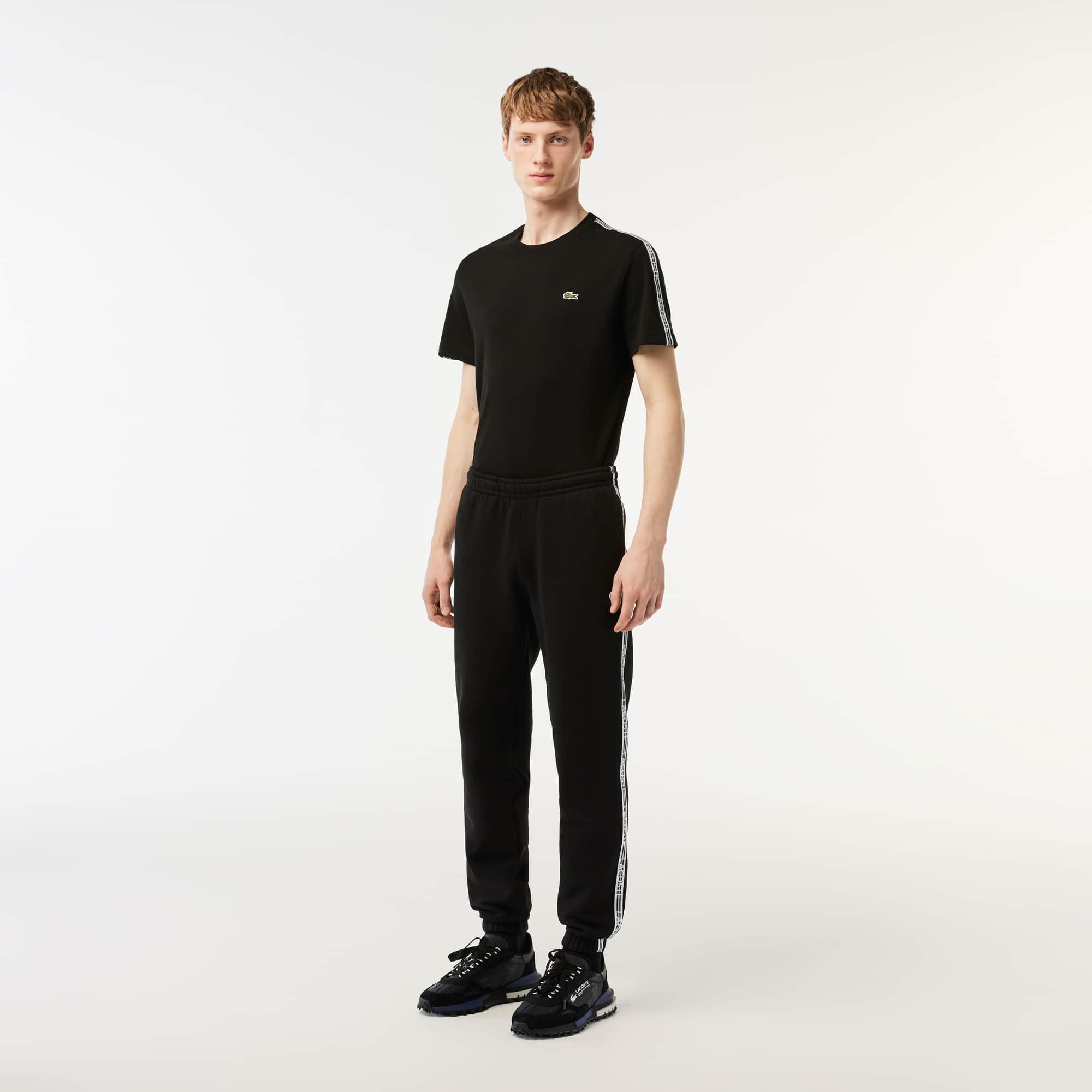 Lacoste Logo Stripe Joggers Product Image