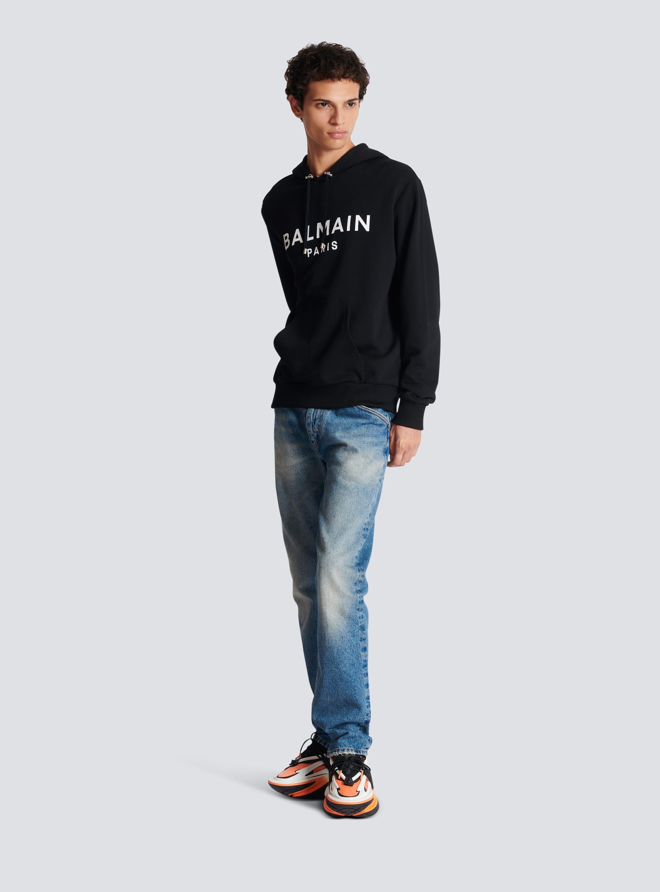 Printed Balmain Paris hoodie Product Image