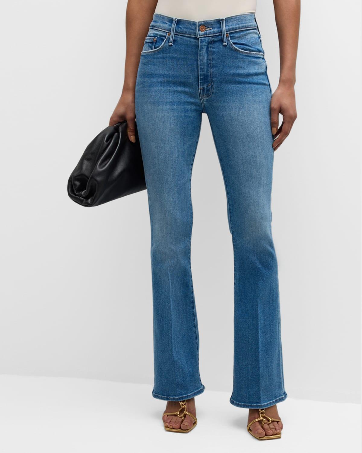 Womens The Weekender Mid-Rise Bootcut Jeans Product Image