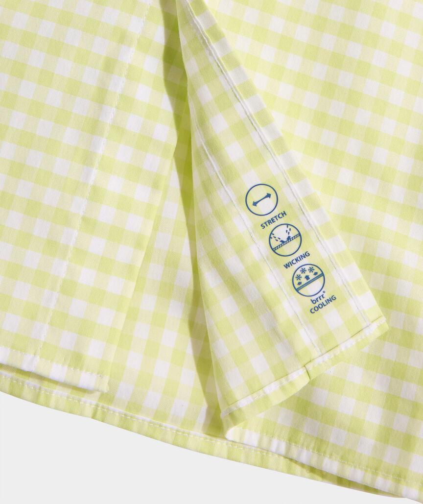 On-The-Go brrr° Gingham Shirt Product Image