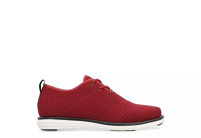 Vance Co. Novak Mens Knit Casual Shoes Brown Product Image