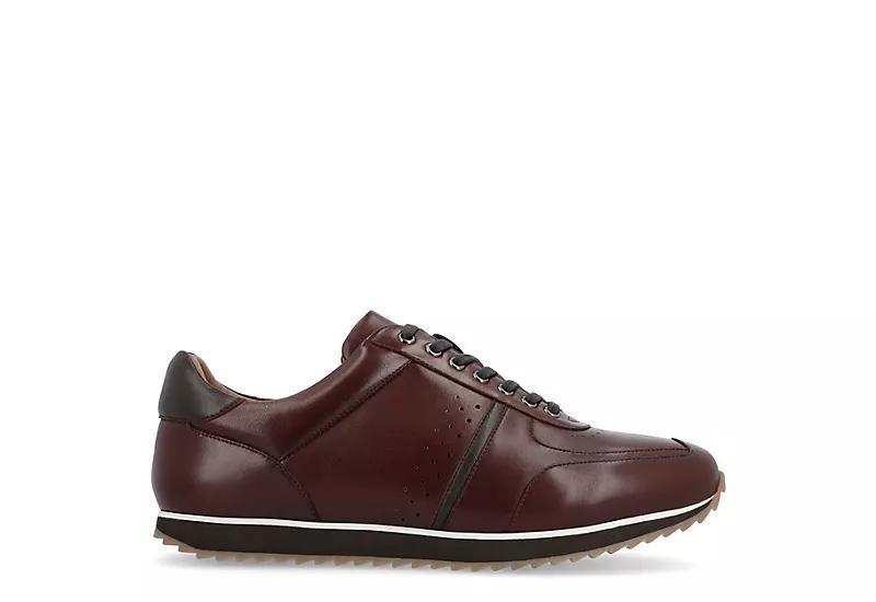 Thomas & Vine Fenway Mens Sneakers Dark Red Product Image