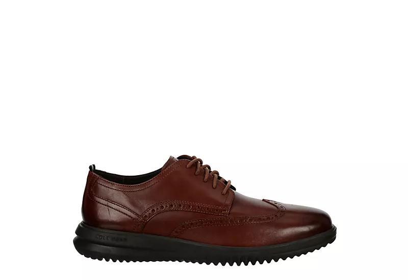 Cole Haan Grand+ Wingtip Mens Leather Oxford Shoes Product Image