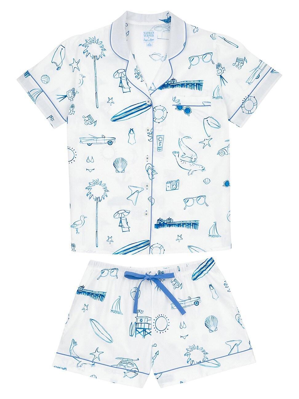 Womens Malibu Short Pajama Set Product Image