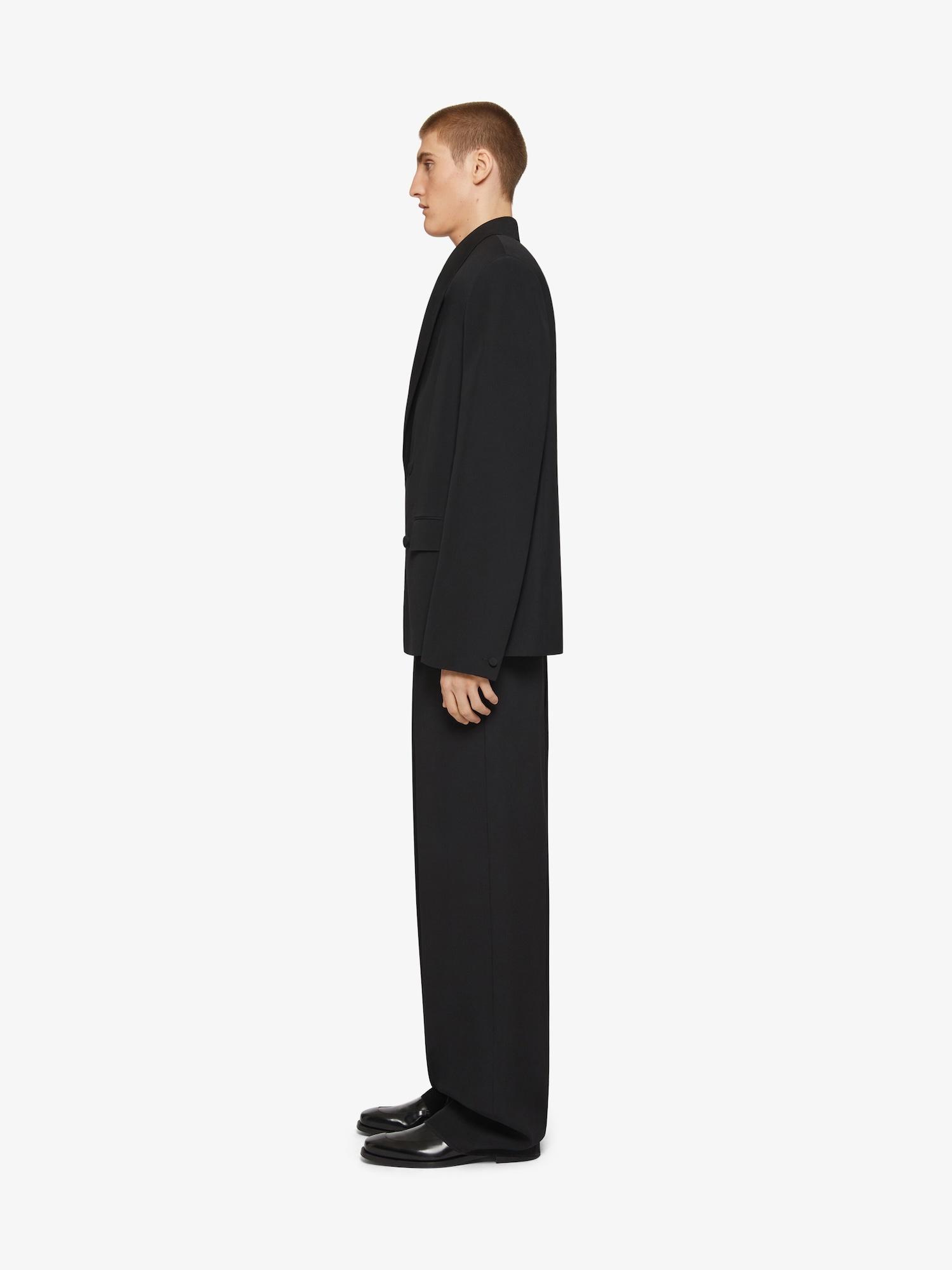 Extra wide pants in wool Product Image