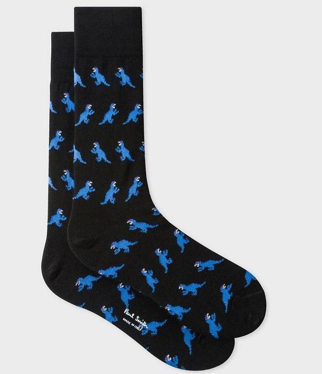 Paul Smith Dino Jacquard Printed Crew Socks Product Image