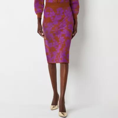 Liz Claiborne Womens Mid Rise Pencil Skirt Product Image