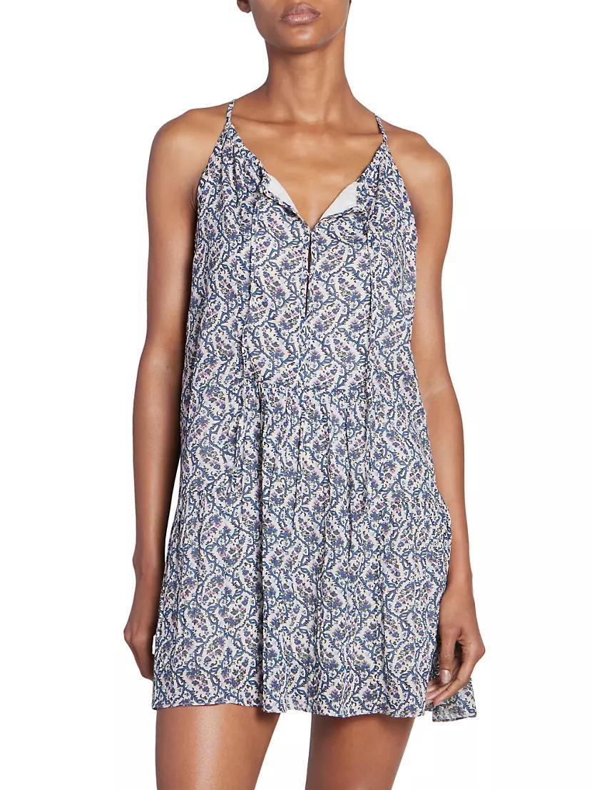 Kayne Paisley-Print Swing Dress Product Image