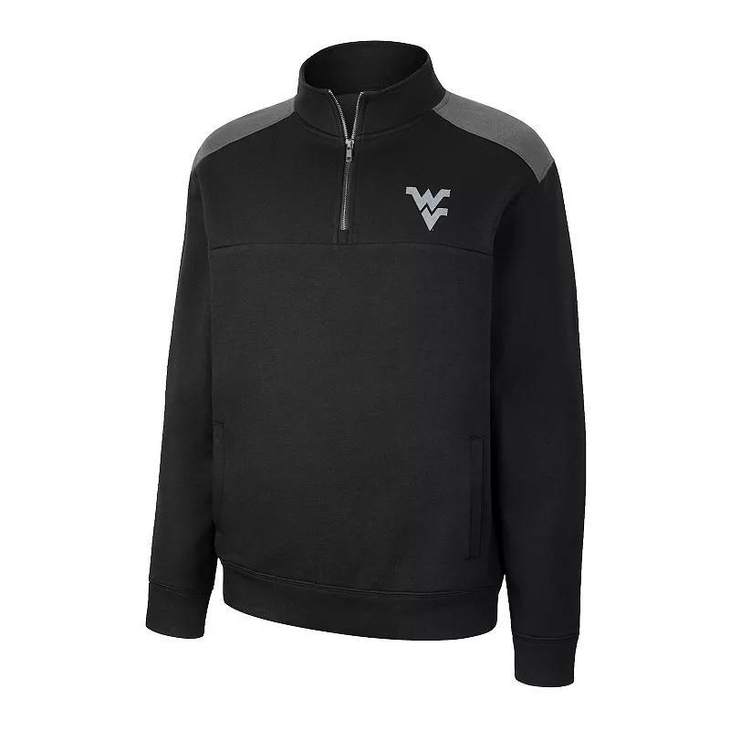 Mens Iowa Hawkeyes Blackout Quarter Zip Product Image