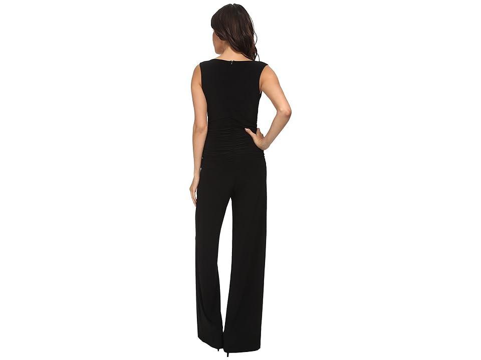 Norma Kamali Sleeveless Shirred Waist Jumpsuit Women's Jumpsuit & Rompers One Piece Product Image