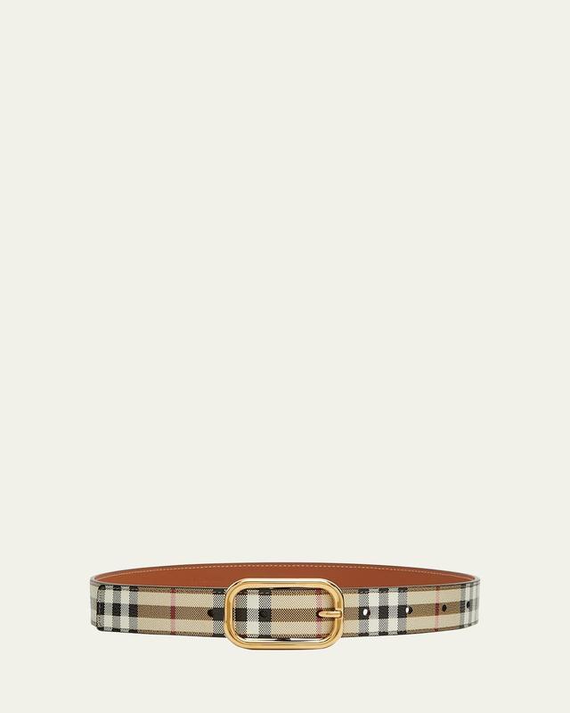 Womens Check Belt Product Image