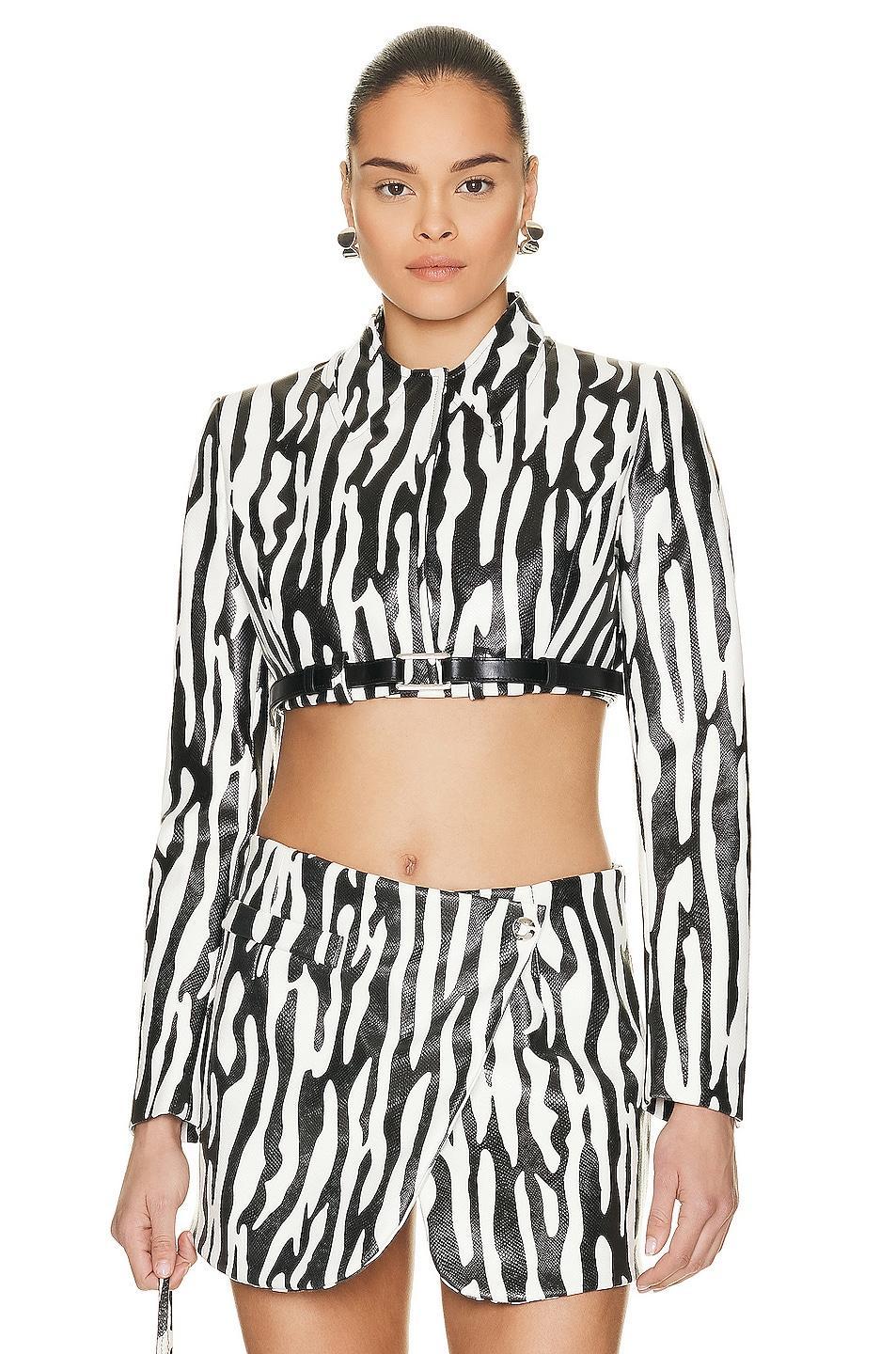 Coperni Cropped Jacket in White product image