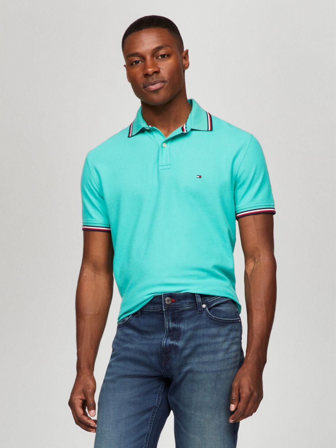 Tommy Hilfiger Men's Regular Fit Tommy Wicking Polo Product Image