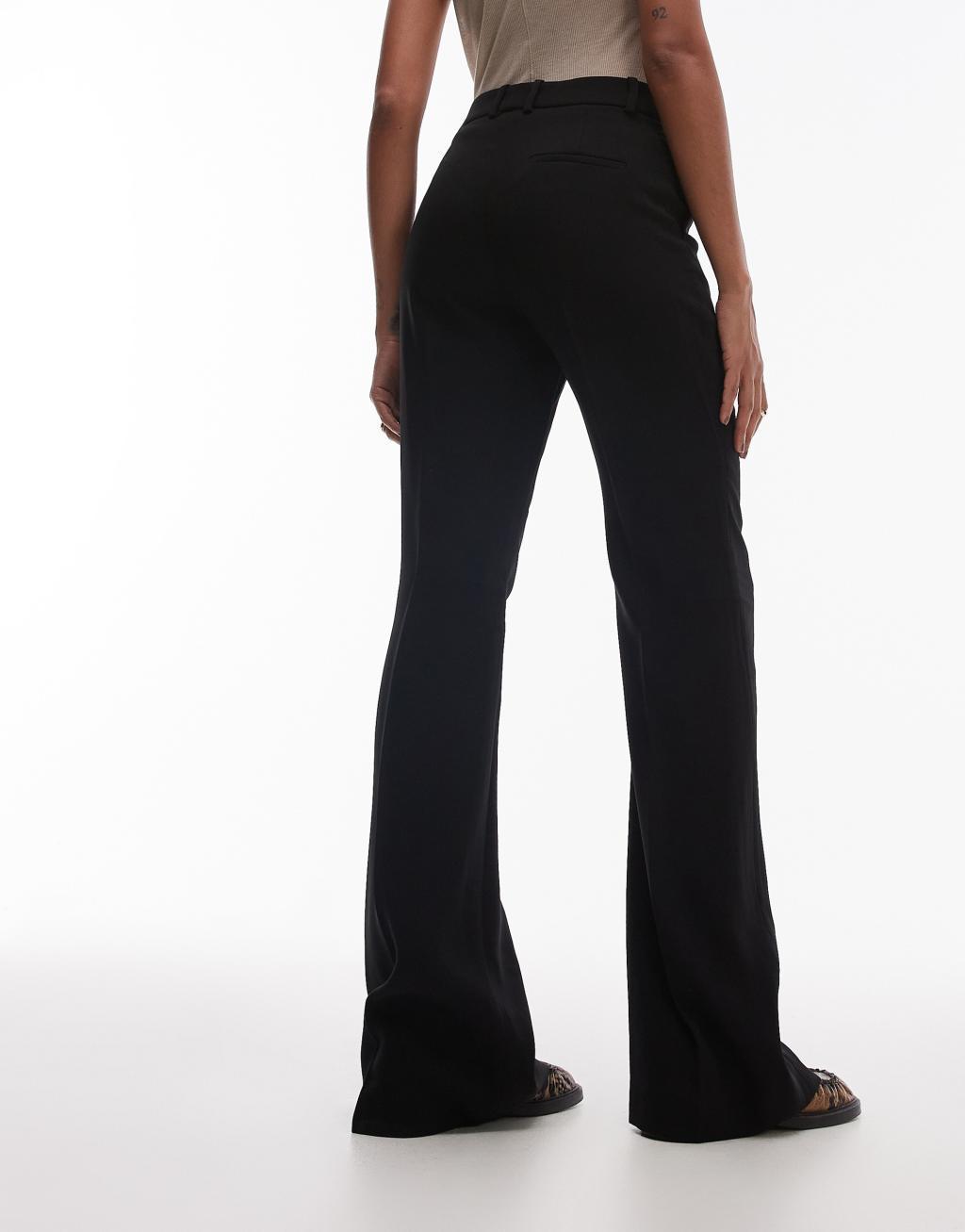 Mango tailored pants in black - part of a set Product Image