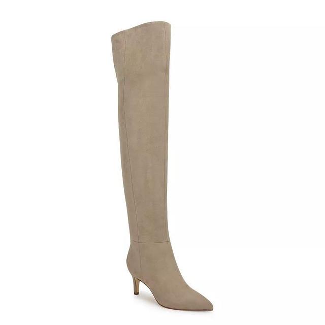 Nine West Sensa Womens Thigh-High Dress Boots Brown Product Image