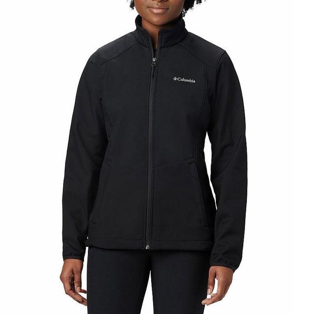 Womens Columbia Kruser Ridge II Water-Resistant Softshell Jacket Dark Blue Product Image