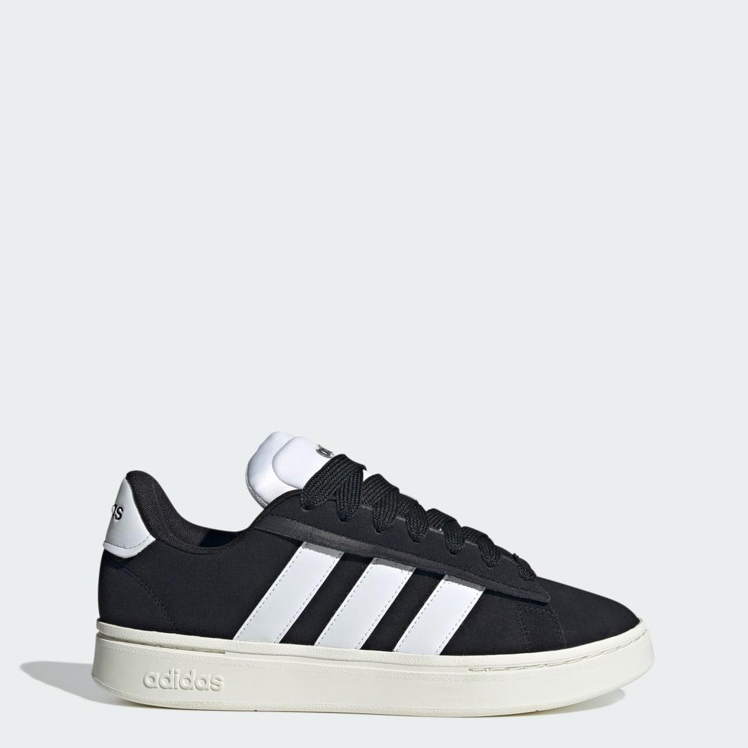 adidas Grand Court Alpha Shoes Core Black 6 Mens Product Image