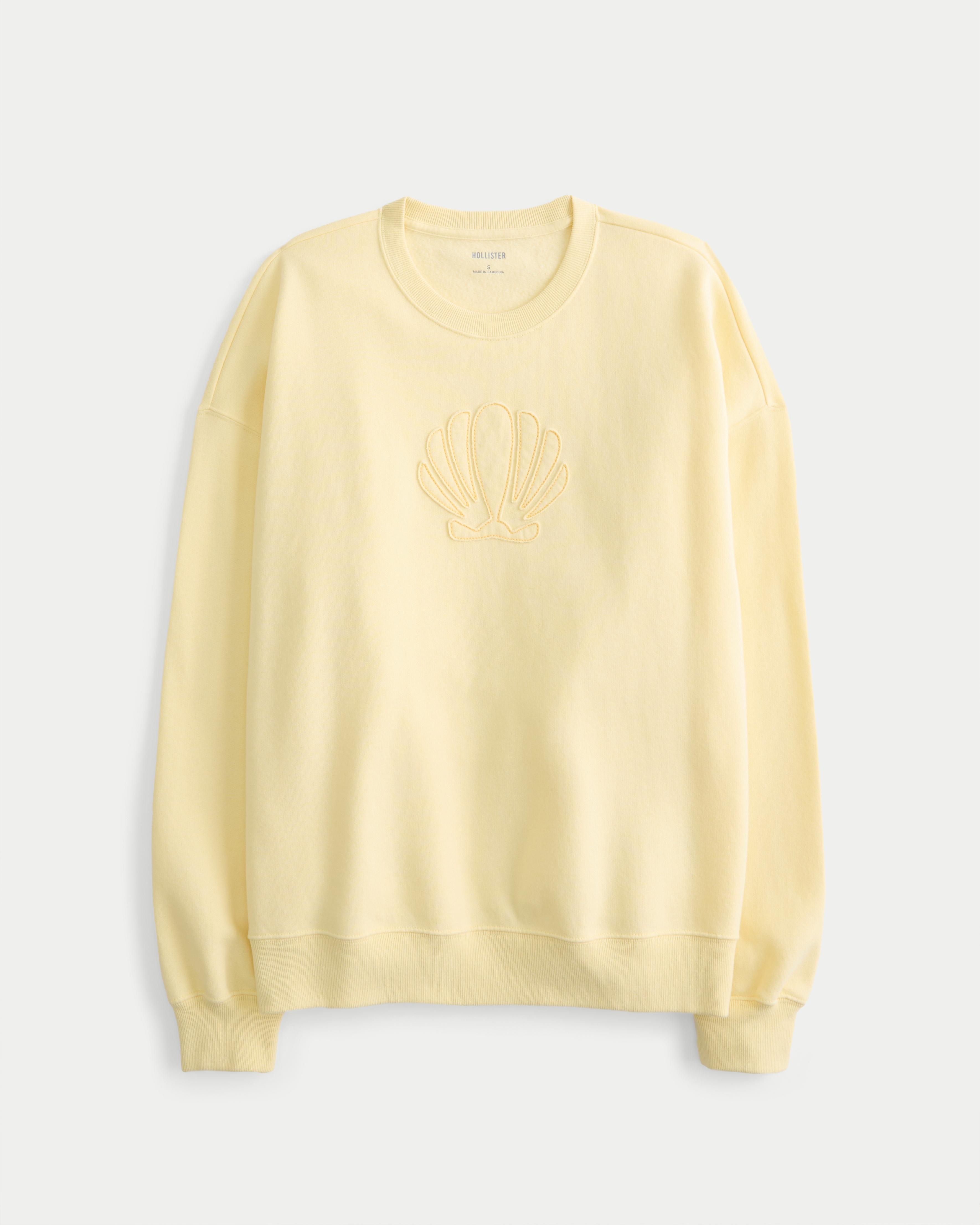 Oversized Malibu Graphic Crew Sweatshirt Product Image