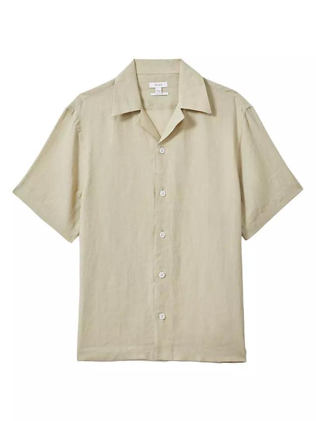 Beldi Linen Camp Shirt Product Image