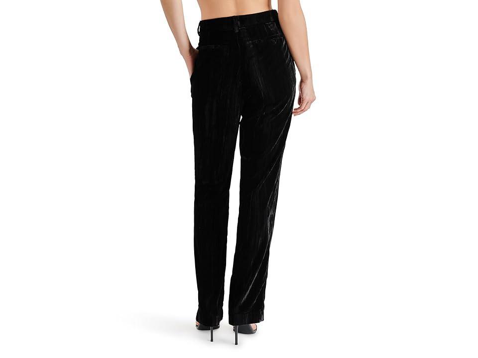 Steve Madden Mercer Crushed Velvet Pants Women's Clothing Product Image