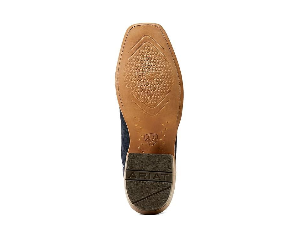 Ariat Futurity Time Western Boots (Polo Blue Roughout) Men's Shoes Product Image