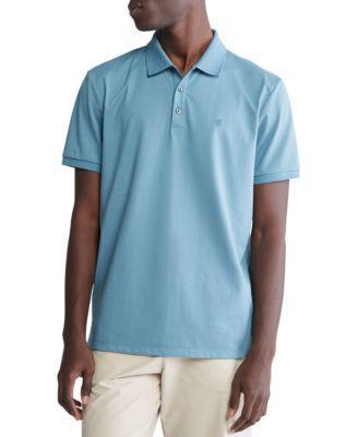 Calvin Klein Short Sleeve Classic Fit Smooth Polo Shirt Product Image