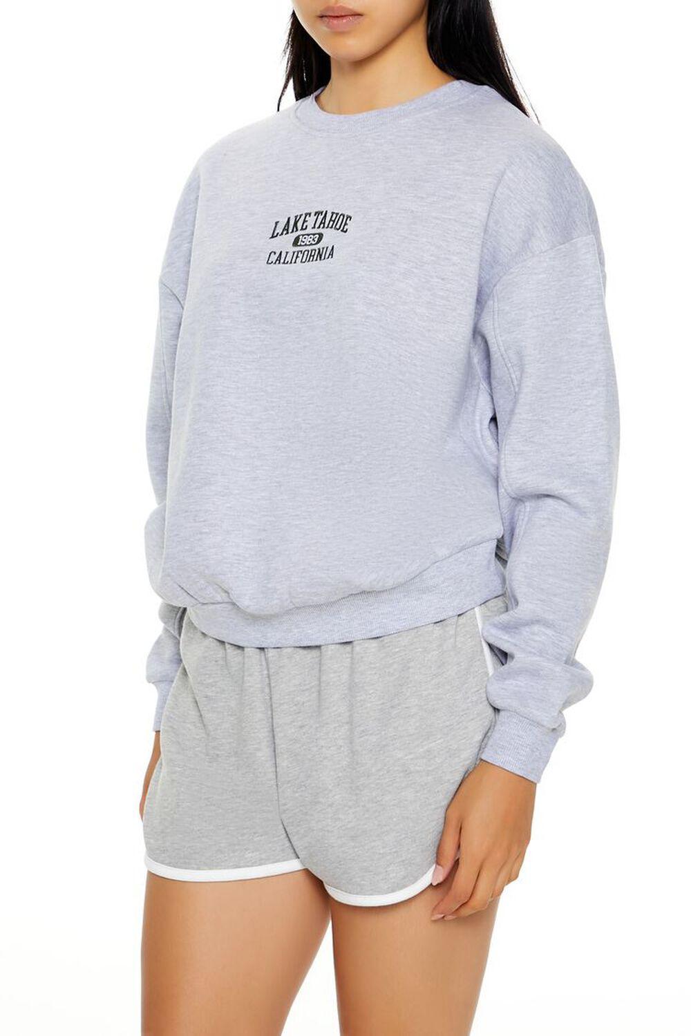 Lake Tahoe Embroidered Pullover | Forever 21 Product Image