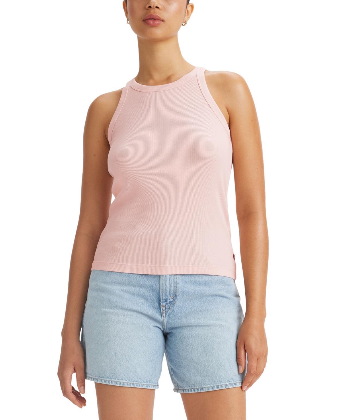 Levis Womens Cotton Essential Racerback Tank Top Product Image