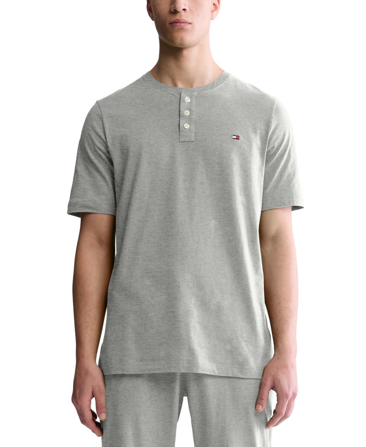 Tommy Hilfiger Mens Short Sleeve Solid Henley Product Image