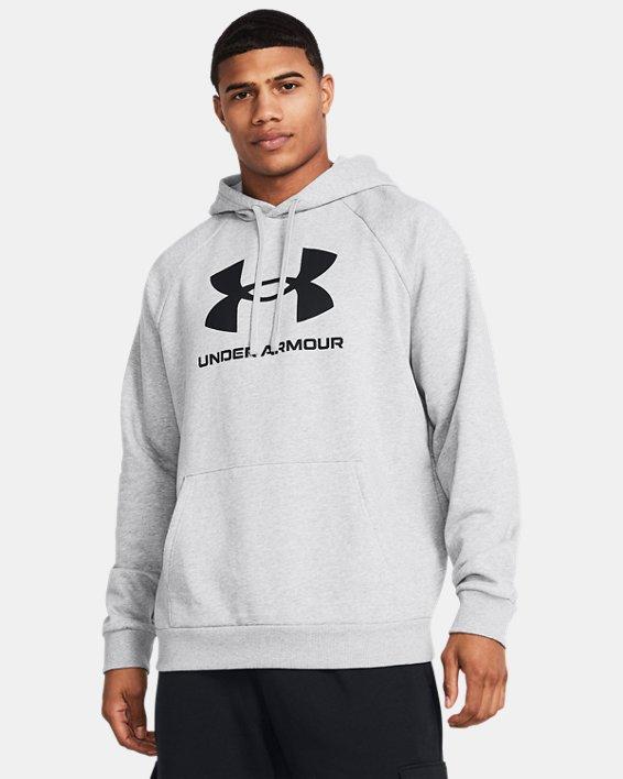 Mens UA Rival Fleece Logo Hoodie Product Image